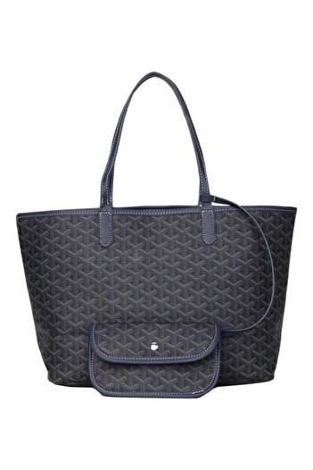 COOYA Printed Shopper Tote Grey Shoulder Bag for Women Big Capacity
