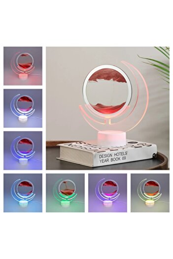 Generic LED Quicksand Night Light with 7 Colors