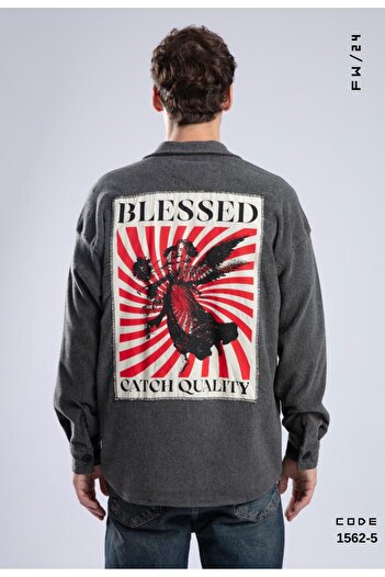 catchjeansro Blessed Angel thick shirt