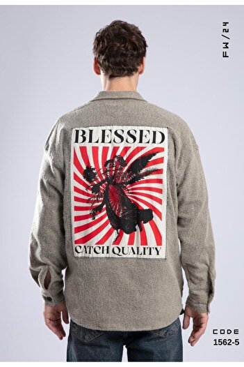 catchjeansro Blessed Angel thick shirt