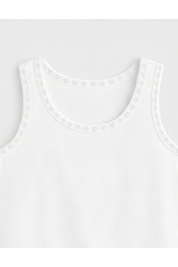 CNT Girl's 100% Cotton Wide Strap Tank Top 6-Pack