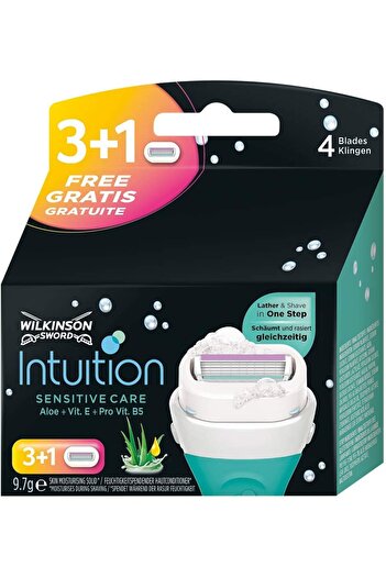 Wilkinson Intuition Sensitive Care Aloe Epilator Refill Set, Women, 4 pcs