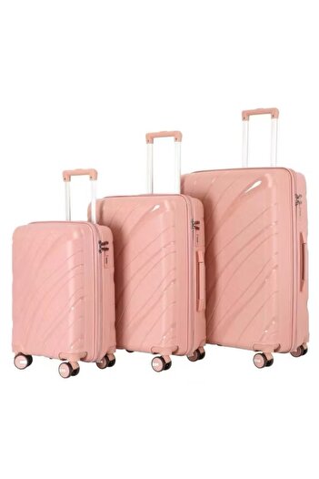 Shihon Shehyoun 3-Piece Anti-Shatter Luggage Set
