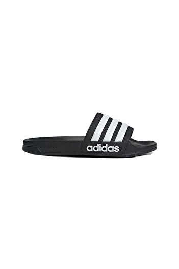 adidas Adilette Shower Slides Unisex Black 40 2/3 EU - Slip-On Comfort Footwear