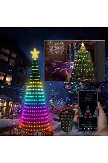 Generic Christmas Tree Lights For Decoration with Remote Control 1.8 M
