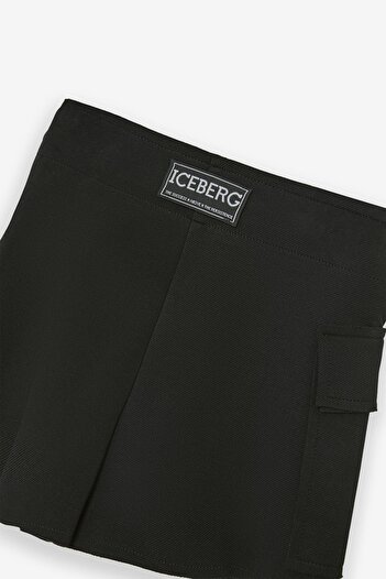 Iceberg BG Store Kız Çocuk Siyah Şort Etek