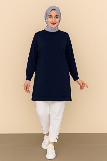 sarıdağ Modal Fabric Hijab Tunic
