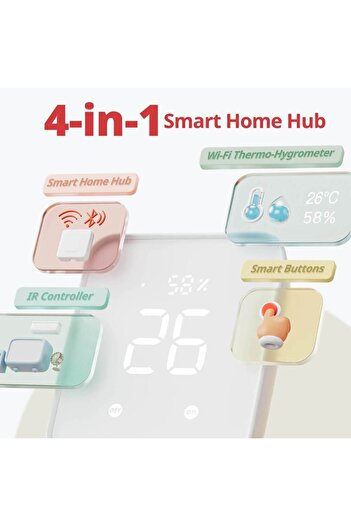 SwitchBot Hub 2 (2nd Gen) Compatible with Alexa & Google Assistant