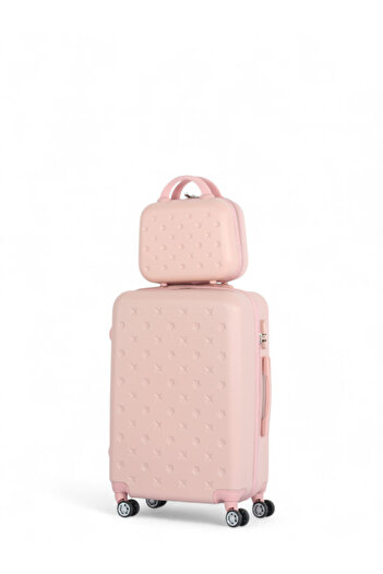 CAPATAN 5-piece travel bag set in various sizes to meet all your needs, made of solid ABS, featuring double covers