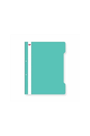 daço Plastic Folders with Fastener, Color Turquoise, Material PVC, 50 pcs/set
