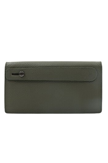 Meskanto Vera Genuine Leather Women's Wallet with Zippered Phone Compartment