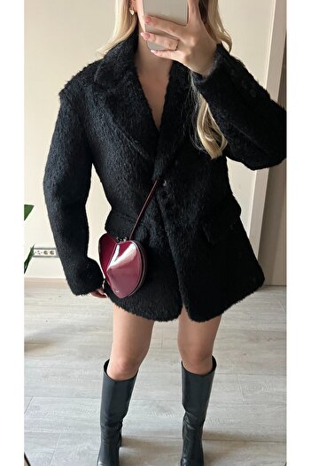 ForOus Blazer with Fur Trim Jacket