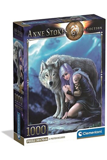 CLEMENTONI Anne Stokes Puzzle: The 1000 Foot Protector