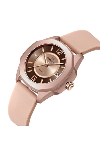 Naviforce Ladies watch Quartz Analog Luxury Fashion Silicon Pink