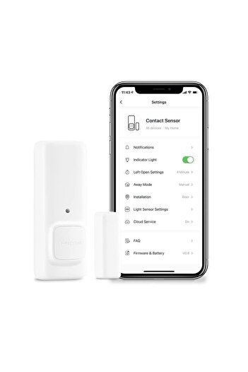SwitchBot مستشعر اتصال إنذار الباب | مستشعر باب أمان المنزل الذكي