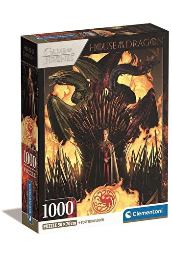 CLEMENTONI Puzzle House of Dragons: Throne 1000 pieces