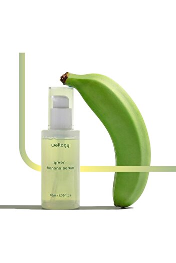 Wellogy Korean Vitamin C Serum with Niacinamide & Green Banana Extract | Dark Spot Corrector & Daily