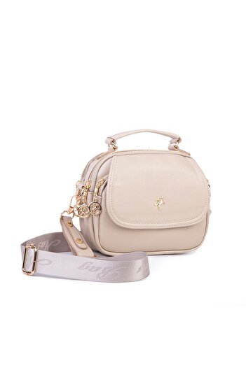 Nas Bag Women's Mini Multi-Compartment Hand and Crossbody Bag Sand