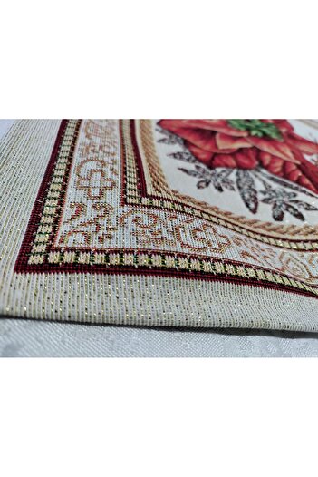Kotys Design Table runner 40 x 100 cm, red Christmas gobelin
