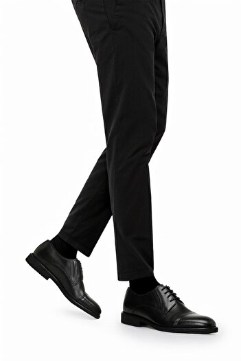 İnci Classic Lace-Up Black Men's Shoes Black