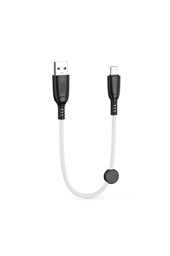 Xo Cablu USB-Lightning NB247 0,25 m 6A Alb