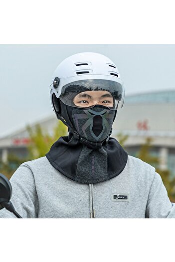 SOFAL Spider Design Balaclava with Neck Protection for Cycling, Motorcycling, ATV and Ski - Size S, Grey