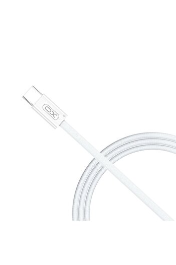 Xo Cablu NB-Q260A PD USB-C - USB-C 1m Alb 60W
