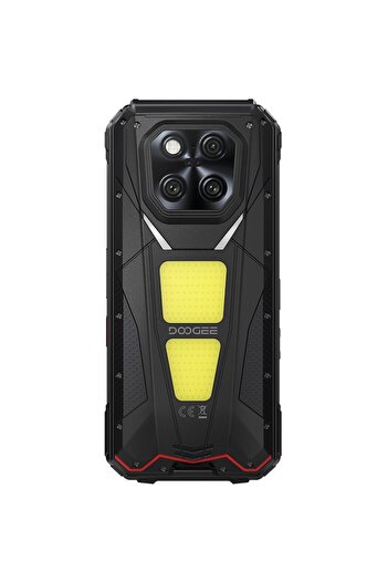Doogee V Max Play Smartphone, Portable Projector, 5G, 36GB RAM, 512GB, NFC, 20500mAh, RGB, Black