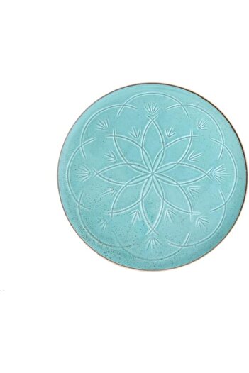 STOREMAX Christina Turquoise Flat Plate 32cm 1088605