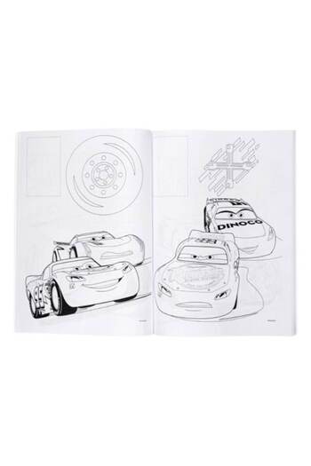 OEM Cars children's A4 sticker and coloring book, 30 pages