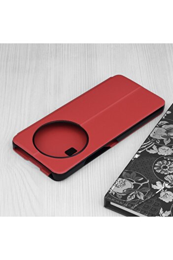 SOHO High Protection Case for Xiaomi Elegant Rubymi 14C / Poco C75, D52 - Faux Leather, Elegant Ruby