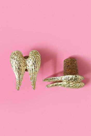 STOREMAX Angel Wing 2 Pieces Cork Stopper - Wine Oil Bottle 1088605