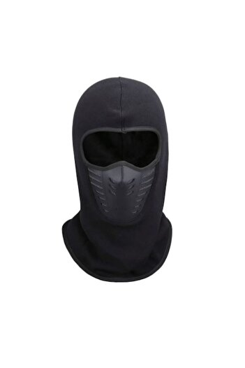 OEM Balaclava (fleece) for motorcycle, ATV and ski with protective mask, one size, black