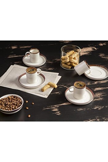 STOREMAX Chopin Copper 4-Person Coffee Set 85Cc 1088605