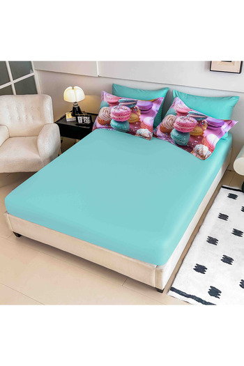 CHIRASO CHIRASO Bedding, 5D, Finet, ELASTIC Sheet 180x200+30cm, Duvet Cover, 4 Pillowcases