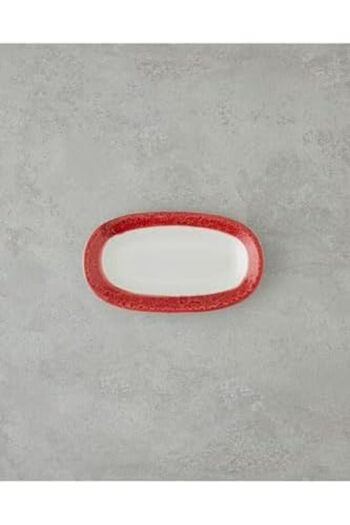 STOREMAX Larry Kayık Tabak 19 cm Kırmızı 1088605