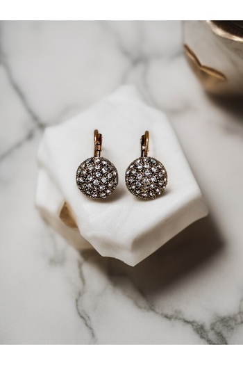 FAYRA ACCESSORIES Round Authentic Earrings