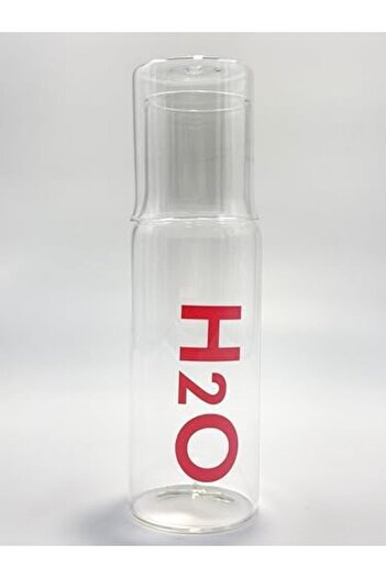 STOREMAX 600ml Bedside Jug – Stylish and Durable Borosilicate Glass Water Bottle, Bedroom and Office
