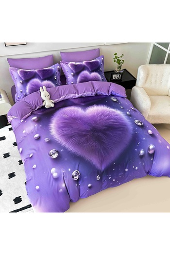 CHIRASO CHIRASO Bedding, 5D, Finet, ELASTIC Sheet 180x200+30cm, Duvet Cover, 4 Pillowcases