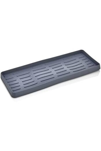 STOREMAX Silicone Oil Pot Oil Dish Mat, Multi-Purpose Organizer Dish, Soap Dish Mat, Soap Dish 26X10 cm