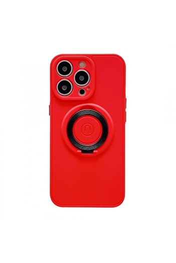 SOHO Protective case compatible with Apple iPhone 13 Mini MagSafe Silicone Red