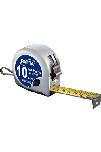 PATTA Retractable Measuring Tape, 10 Meters, Excellent Quality