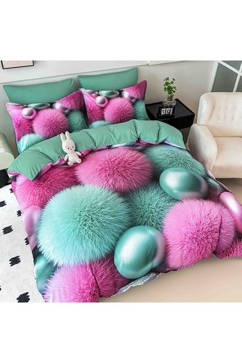 CHIRASO CHIRASO Bedding, 5D, Finet, ELASTIC Sheet 180x200+30cm, Duvet Cover, 4 Pillowcases