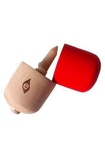 xpress sales Kendama Pill, Red/Wood, 11 cm