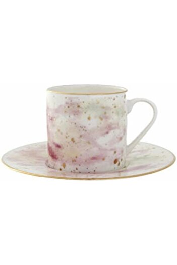 STOREMAX Desen2 Coffee Cup with Saucer 90 Cc 1088605