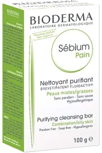 BIODERM Sebium Pain Cleansing Bar 100 gm