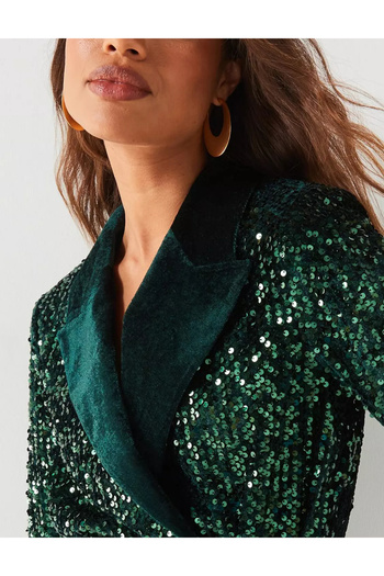 VERY V by Very jacket, green