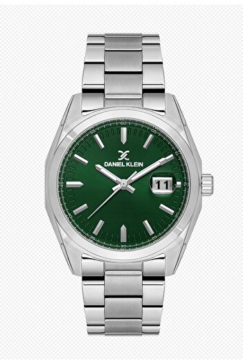Daniel Klein New Season Steel Cord Calendar 30 Mt Water Resistant Men's Wristwatch