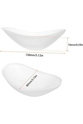 Generic FLULPZU Invisible Silicone Shoulder Pads - Non-Slip Push-Up Enhancers (Transparent)