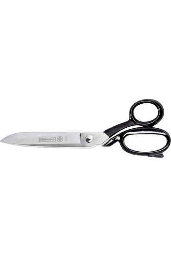 Mundial 490-9 Industrial-Forged Stay-Set 9-Inch Bent Trimmers with Black Enameled Handles